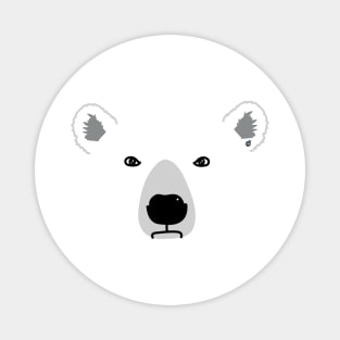 Polar Bear FaceMS Magnet